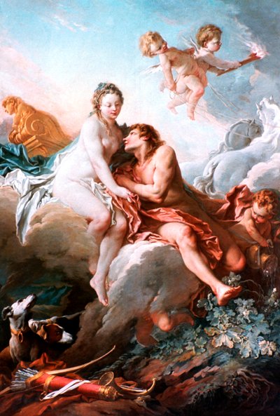 Venus and Mars by François Boucher
