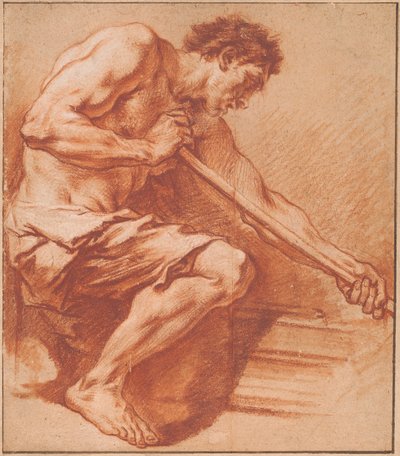 Worker at a Forge by François Boucher