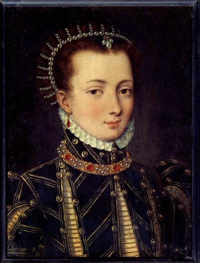 Portrait of Anne Boleyn by François Clouet