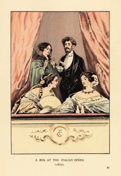 A box at the Italian Opera by François Courboin