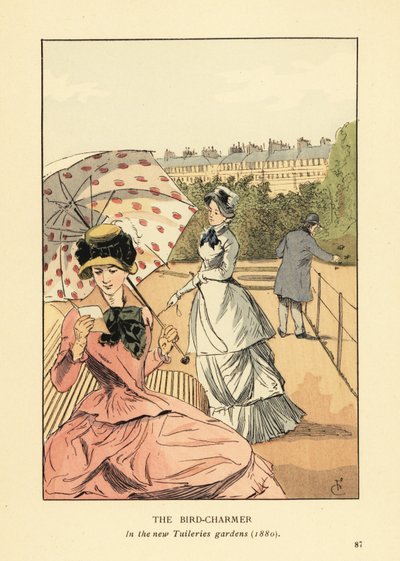 The Bird-Charmer in the New Tuileries Gardens by François Courboin