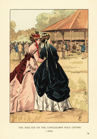 The Shelter on the Longchamps Race Course by François Courboin