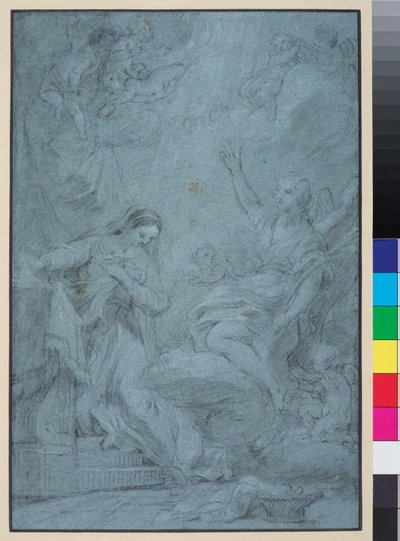 Annunciation, c.1727 by François Lemoyne