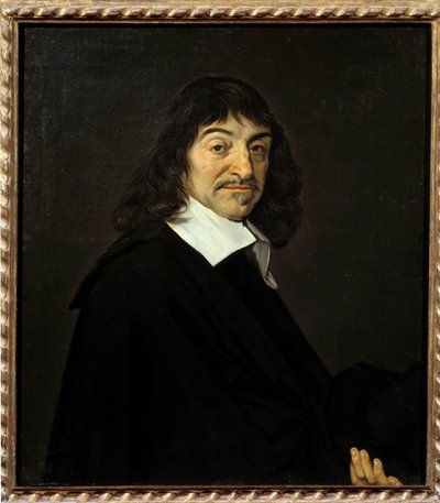 Portrait of Rene Descartes by Frans (after) Hals