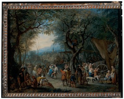 Village Fair by Frans Christoph Janneck