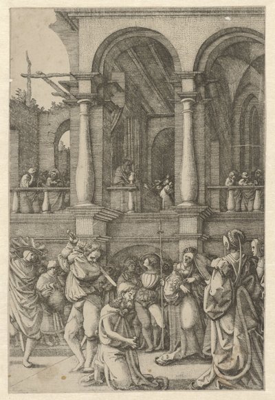 Beheading of John the Baptist by Frans Crabbe van Espleghem