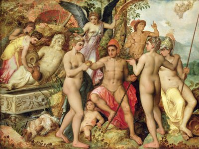 The Judgement of Paris by Frans Floris