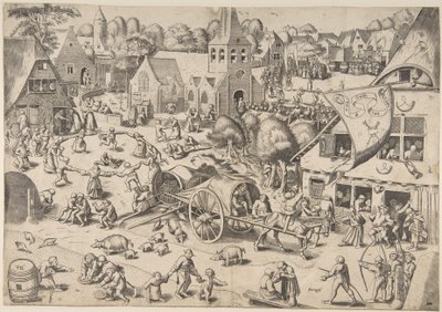 The Kermis at Hoboken by Frans Hogenberg