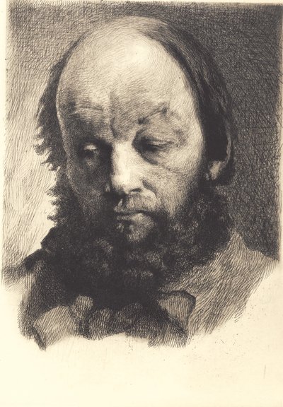 Black-Bearded Man, Garibaldi by Frans Schwartz