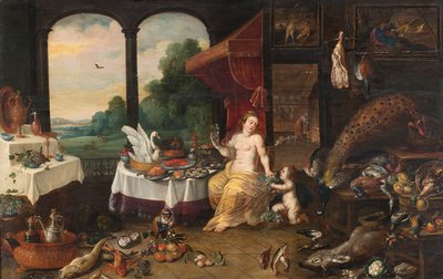 The Allegory of Taste by Frans Wouters