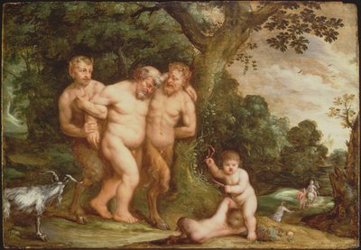 The Drunken Silenus by Frans Wouters