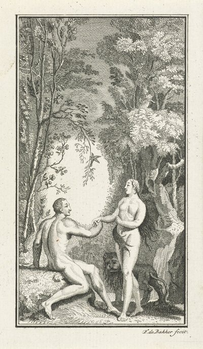 The Marriage of Adam and Eve by Frans de Bakker