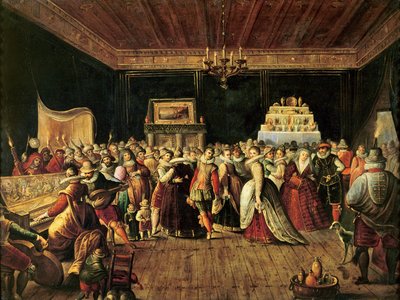 A Ball by Frans the Elder Francken