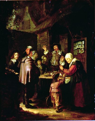 The Charlatan by Frans van Mieris