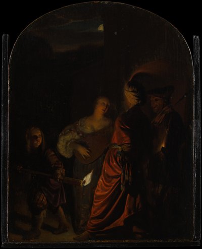 The Serenade, ca. 1678-80 by Frans van Mieris