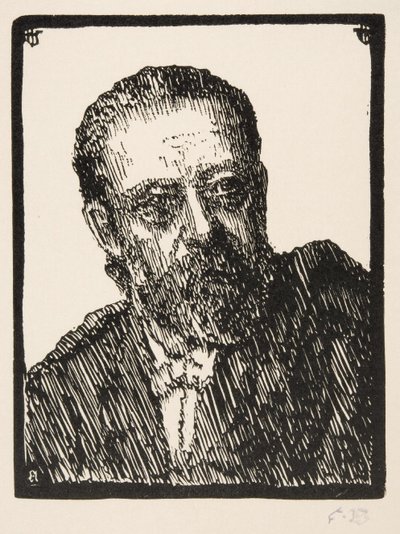 Portrait of Bedrich Smetana 1824-1884 by Frantisek Bilek