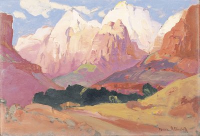 Grand Tetons by Franz A. Bischoff