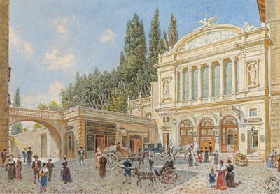National Theatre in Rome by Franz Alt