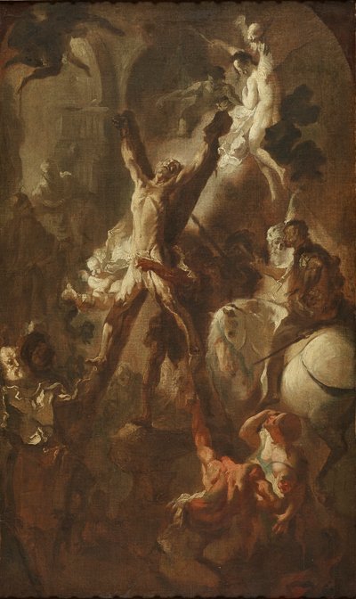 The Martyrdom of Saint Andrew by Franz Anton Maulbertsch