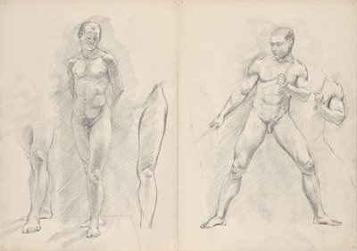 Male Nudes by Franz Barwig d. Ä.