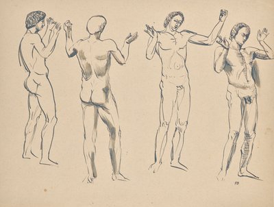 Four Sketches for the Speaker by Franz Barwig d. Ä.