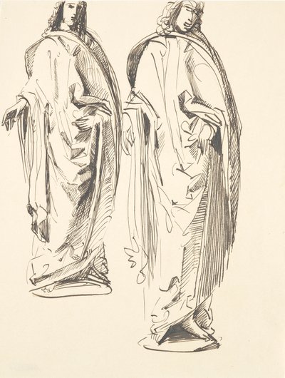 Two Designs for St. John by Franz Barwig d. Ä.