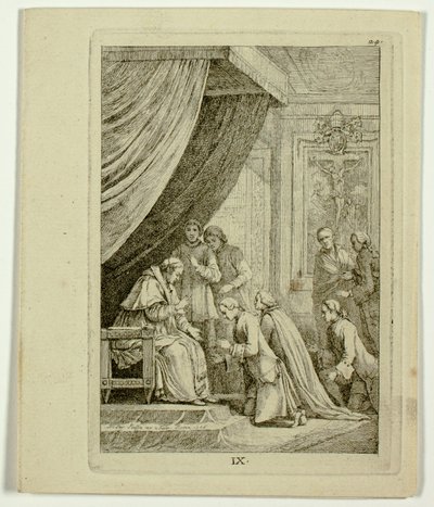 Plates 9-11, from Nella Venuta by Franz Edmund Weirotter