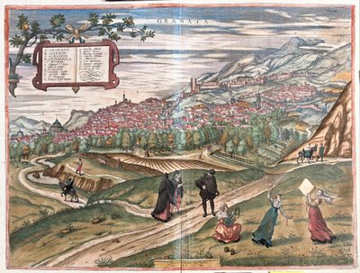 Granada, Spain by Franz Hogenberg