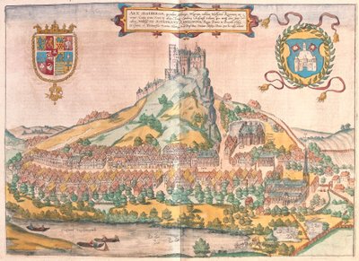 Hardcover, Segeberg, Germany (engraving) by Franz Hogenberg