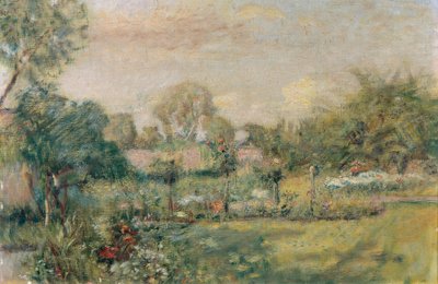 Garden in Summer by Franz Hohenberger