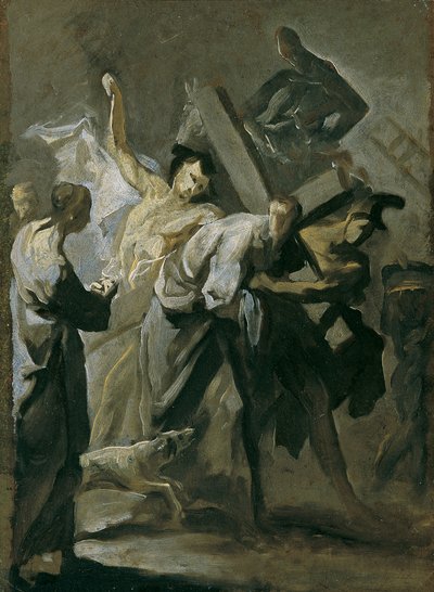 Christ Carrying the Cross by Franz Joseph Spiegler