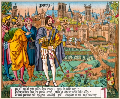 Paris, 15th Century, 1870 by Franz Kellerhoven