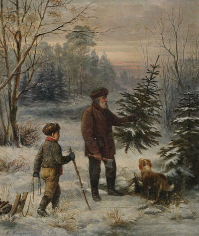 Before Christmas by Franz Krüger