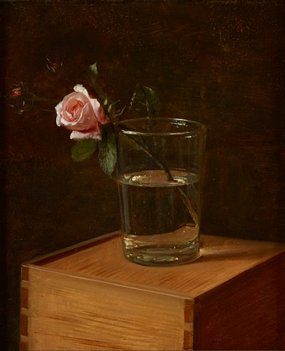 Rose in Glass by Franz Krüger