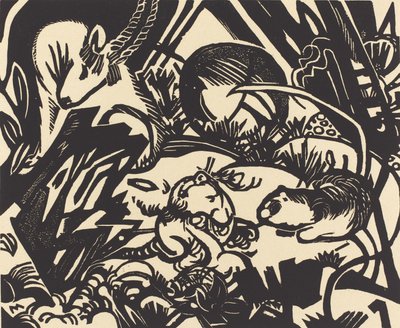 Animal Legend by Franz Marc