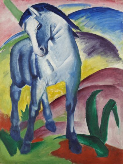 Blue Horse I by Franz Marc