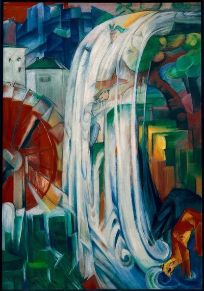 The Enchanted Mill by Franz Marc