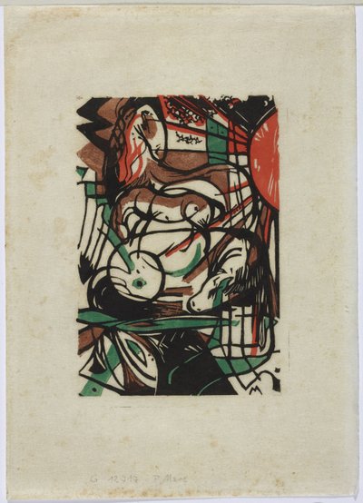 Birth of the Horses by Franz Marc