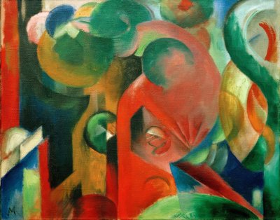 Small Composition III by Franz Marc