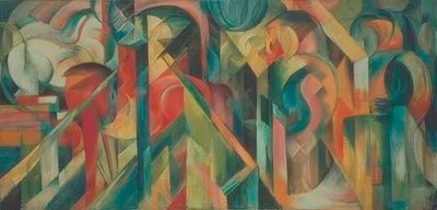 Stables by Franz Marc