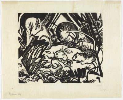 Animal Legend by Franz Marc