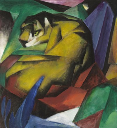 Tiger by Franz Marc