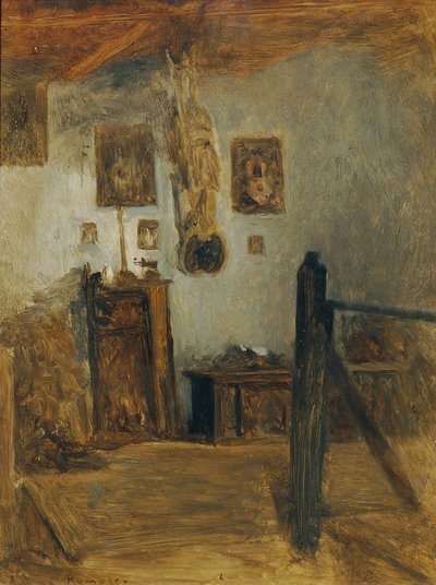Entrance Hall in the Birthplace of the Artist by Franz Rumpler