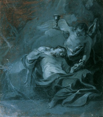 Christ on the Mount of Olives (I) by Franz Sigrist d. Ä.