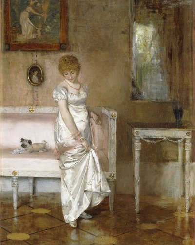 The New Dress by Franz Skarbina