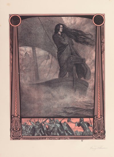 The Ring of the Nibelung, 1914 by Franz Stassen