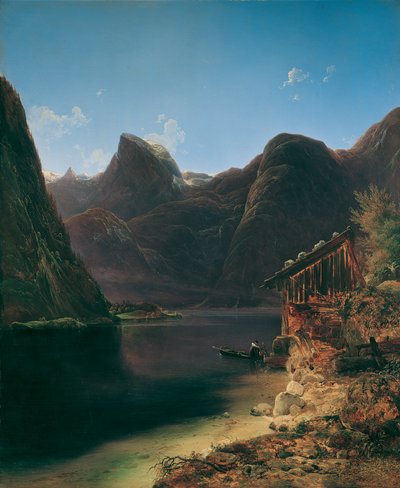 Lake Hallstatt by Franz Steinfeld