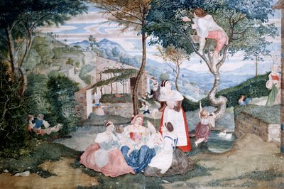 Scene of Rural Life by Franz Theobald Horny