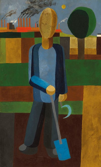 The Gardener by Franz Wilhelm Seiwert