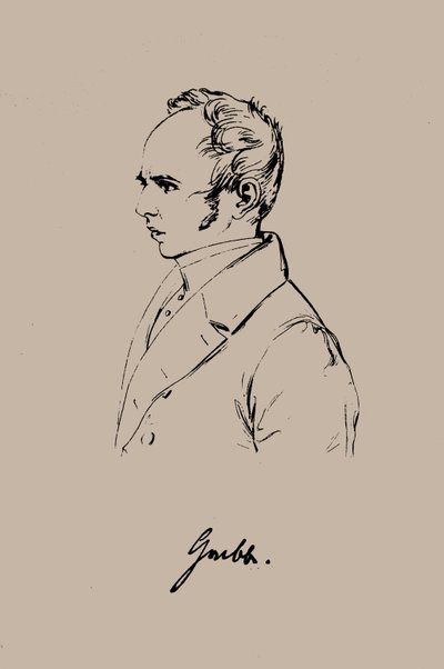Christian Dietrich Grabbe by Franz Xaver Stöber
